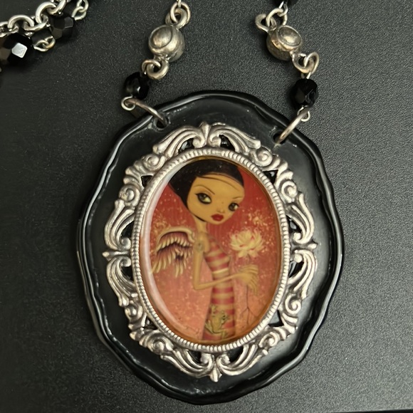 Classic Hardware Portrait Necklace - Picture 2 of 4